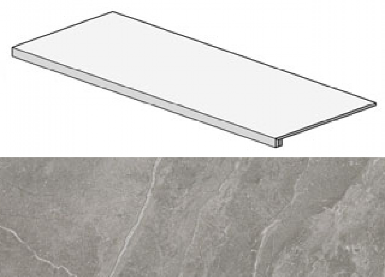 ADXF Marvel Grey Fleury Scalino 33x90
