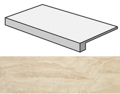 ADXI Marvel Travertino Alabastrino Scalino 33x60