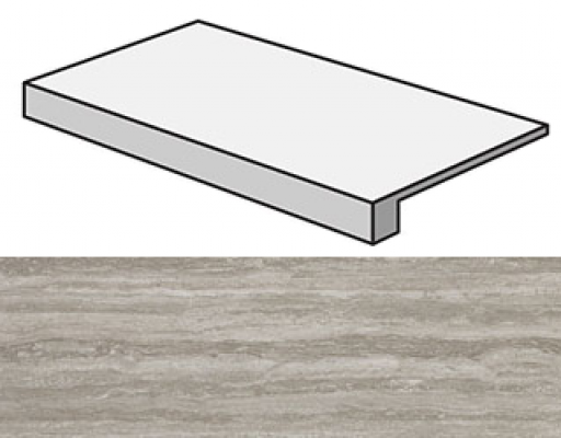 ADXK Marvel Travertino Silver Scalino 33x60