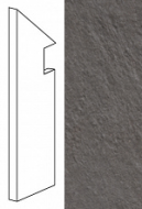 AEAV Trust Titanium Battiscopa Sag.Sx 7.5x30