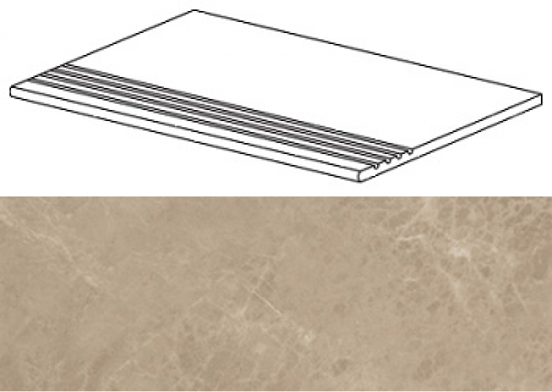 AFB4 MARVEL Elegant Sable Gradino 30x60