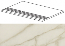 AFB7 Marvel Royal Calacatta Gradino 30x60