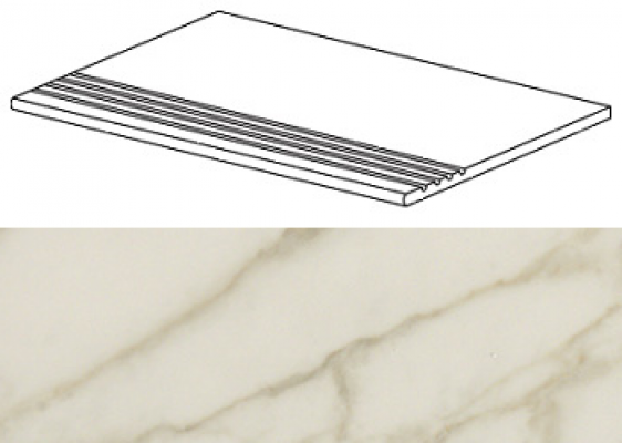 AFB7 Marvel Royal Calacatta Gradino 30x60