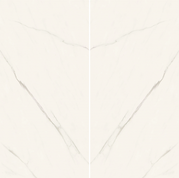 AJKA Calacatta Meraviglia Bookmatch Lapp. 6mm 160x320
