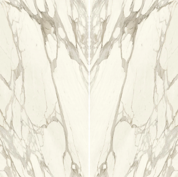 AJRU Calacatta Bernini Bookmatch Lapp. 6mm 160x320