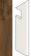 AMAY Heartwood Moka Battiscopa Sag.DX 7,2x30