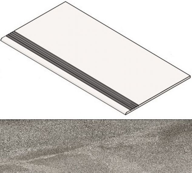 AMG4 Klif Grey Gradino 37,5x75