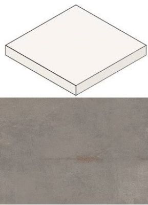 AMJM Boost Grey Scalino Angolare 33x33