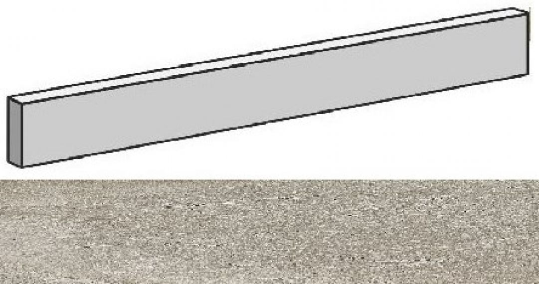 AN2R Klif Silver Battiscopa 7,2x75