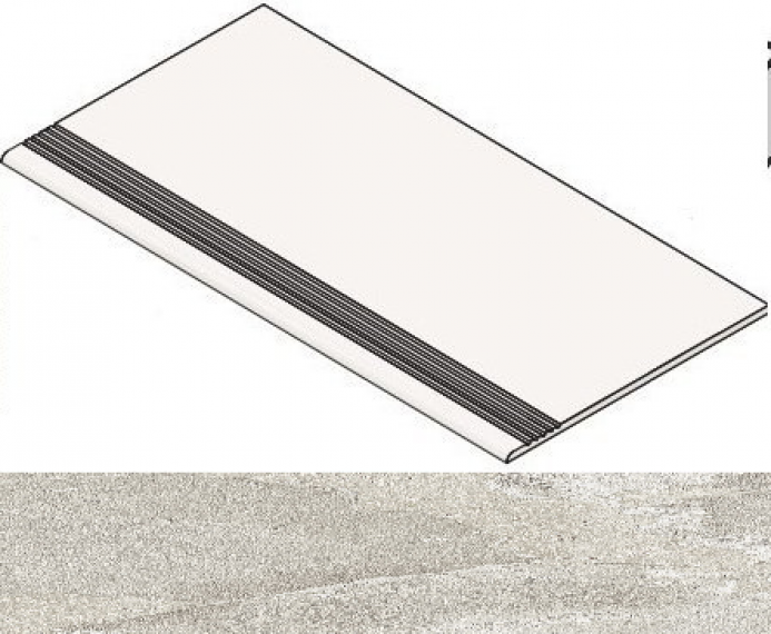 AN4P Klif White Gradino 37,5x75
