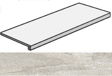 AN4T Klif White Scalino 150 37,5x150