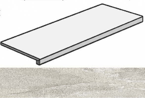 AN4T Klif White Scalino 150 37,5x150