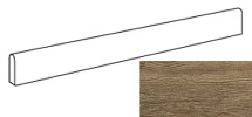ANLM Axi Brown Chestnut Battiscopa 7.2x90