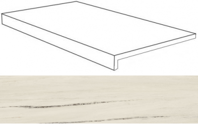 AO69 Marvel Bianco Fantastico Scalino 33x60