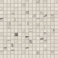 AOU8 Marvel Bianco Fantastico Mosaico Lappato 30x30