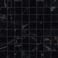AOVI Marvel Black Atlantis Mosaico Matt 30x30