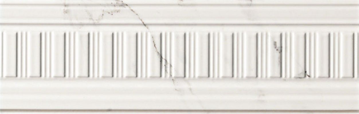 ASDE Marvel Calacatta Fregio 10x30.5