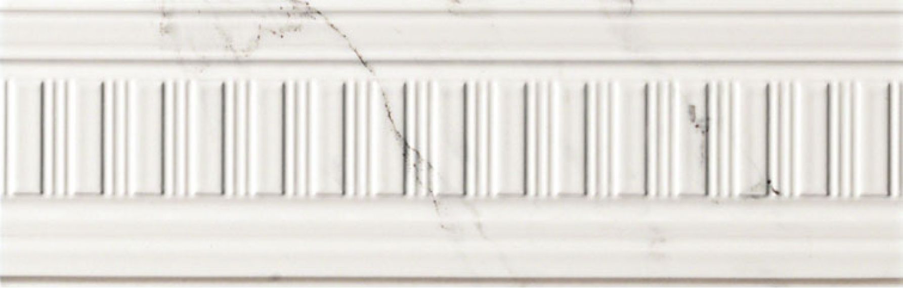 ASDE Marvel Calacatta Fregio 10x30.5
