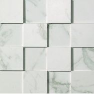 ASLC Marvel Calacatta Mosaico 3D 30x30