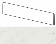 ASLJ Marvel Calacatta Battiscopa 7,2x60