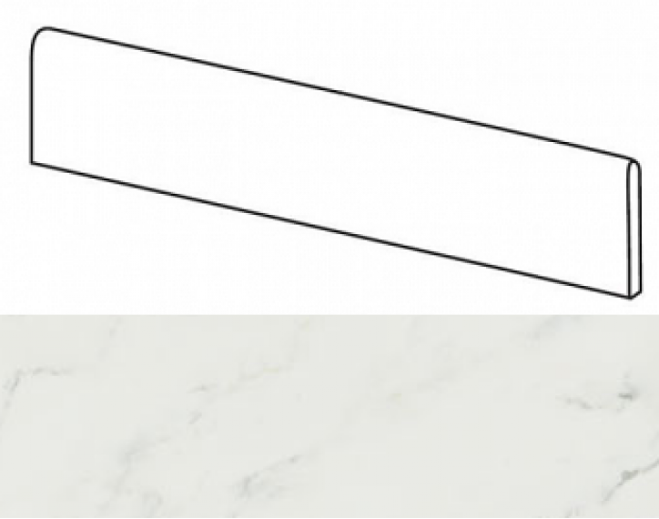 ASLJ Marvel Calacatta Battiscopa 7,2x60
