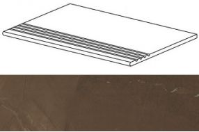 ASLU Marvel Bronze Gradino 30x60
