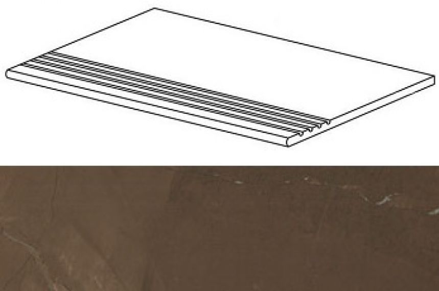 ASLU Marvel Bronze Gradino 30x60