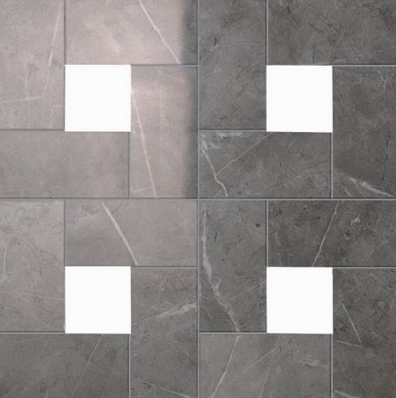ASMA Marvel Grey Cassettone Lappato 45x45
