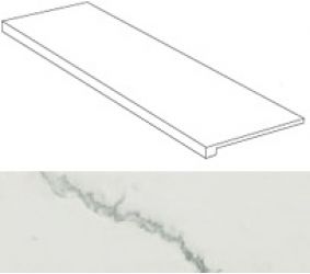 ASMH Marvel Calacatta Scalino 33x90