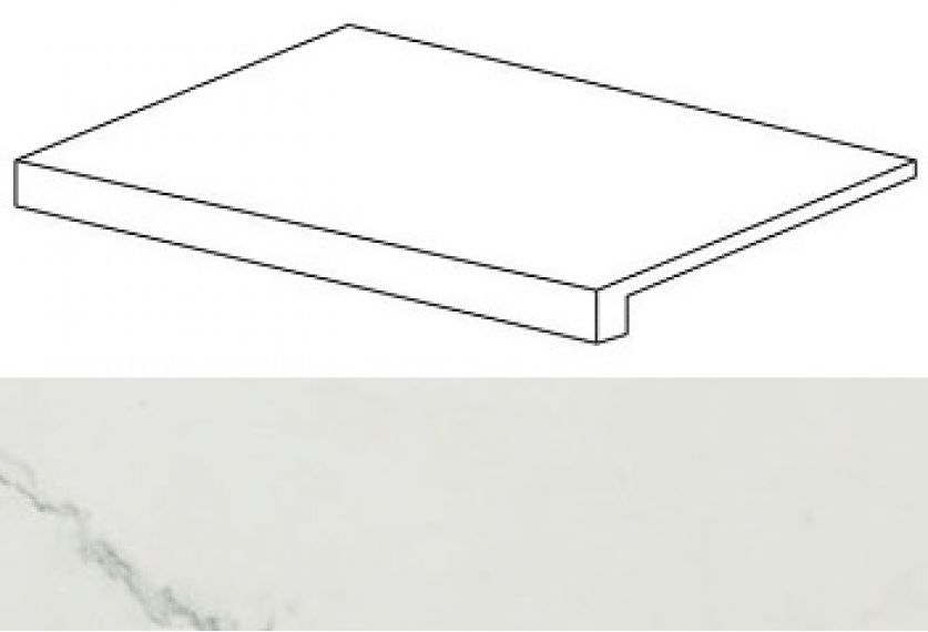 ASMN Marvel Calacatta Scalino 33x60