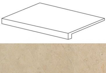 ASMQ Marvel Beige Scalino 33x60