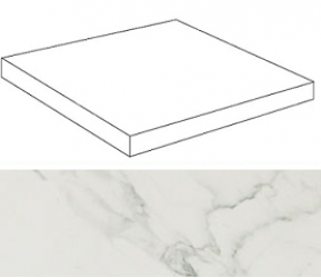 ASMT Marvel Calacatta Scalino Angolare 33x33