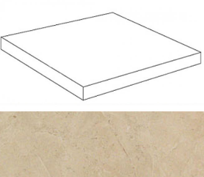 ASMW Marvel Beige Scalino Angolare 33x33