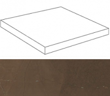 ASMX Ступени Marvel Bronze Scalino Angolare 33x33