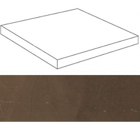 ASMX Marvel Bronze Scalino Angolare 33x33