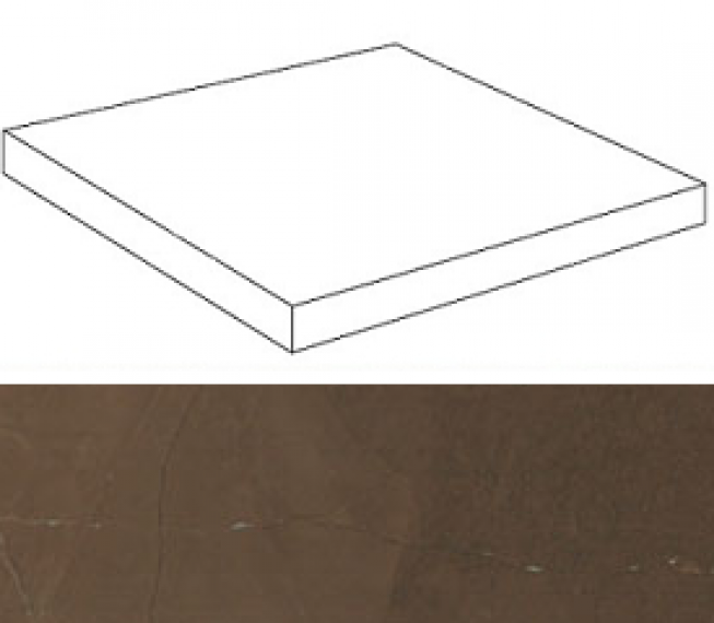 ASMX Marvel Bronze Scalino Angolare 33x33