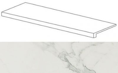 ASMZ Marvel Calacatta Scalino 33x75