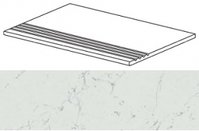 ATD1 Marvel Carrara Pure Gradino 30x60