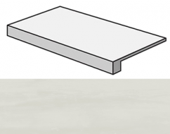 ATD3 Marvel Bianco Dolomite Scalino 33x60