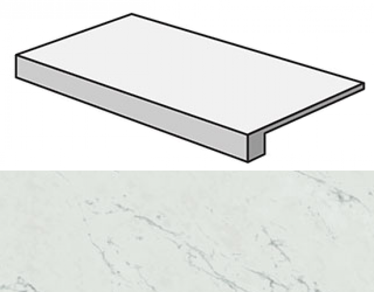 ATD6 Marvel Carrara Pure Scalino 33x60