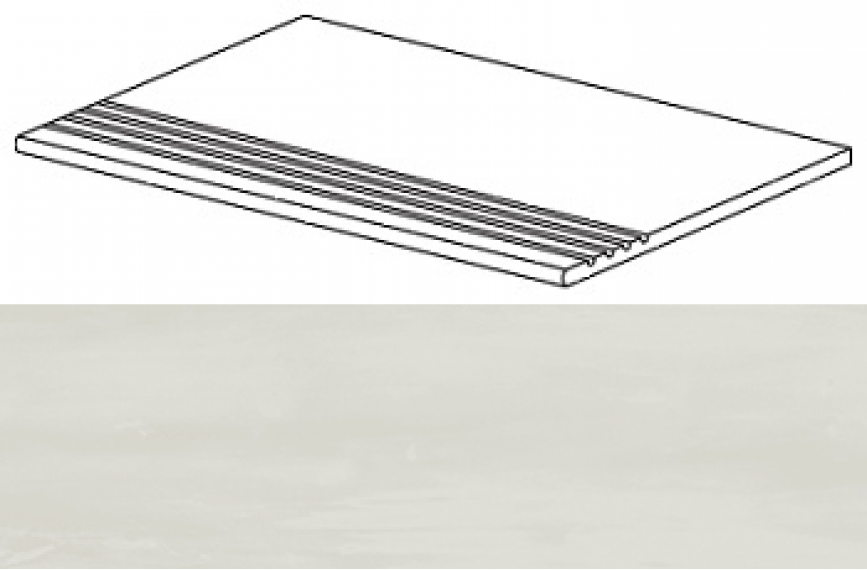 ATDY Marvel Bianco Dolomite Gradino 30x60