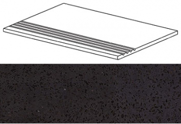 AUDF Marvel Terrazzo Black Gradino 30x60