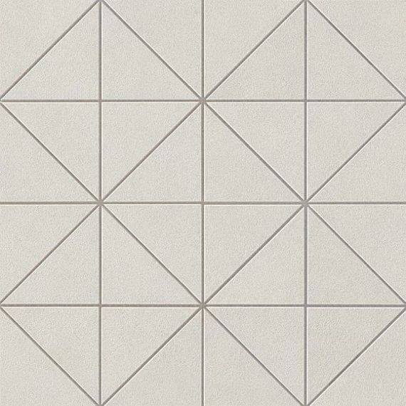 AUID Arkshade White Mosaico Prisma 36x36