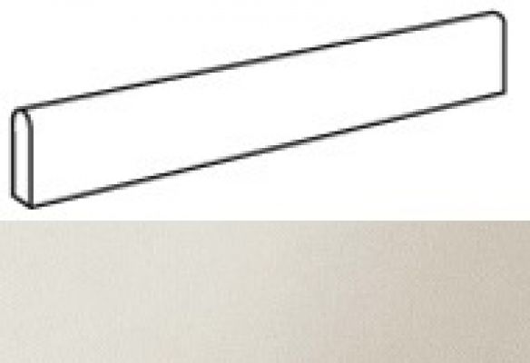 AUIQ Arkshade Clay Battiscopa Lappato 7.2x60