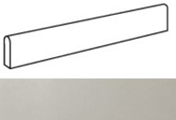 AUIS Arkshade Grey Battiscopa Lappato 7.2x60