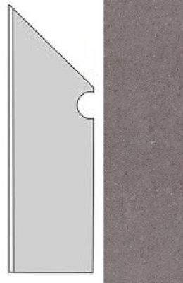 AUO2 Kone Grey Battiscopa Sag.Sx. 7.2x30