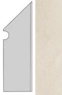 AUO3 Kone White Battiscopa Sag.Dx. 7.2x30