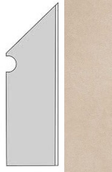 AUO4 Kone Beige Battiscopa Sag.Dx. 7.2x30