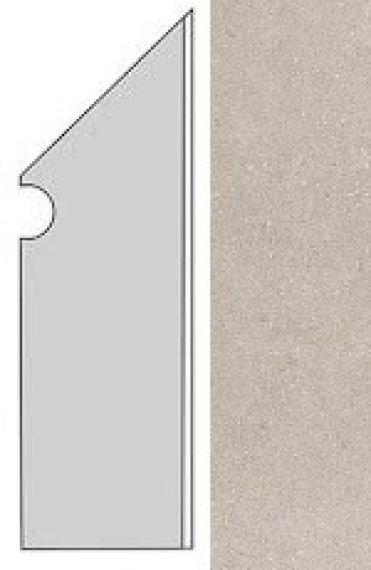 AUO5 Kone Silver Battiscopa Sag.Dx. 7.2x30