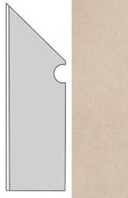 AUOZ Kone Beige Battiscopa Sag.Sx. 7.2x30